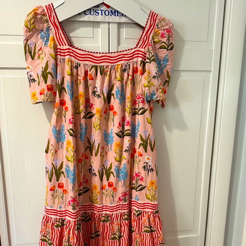 Printfresh Multicolor Floral Kids Dress